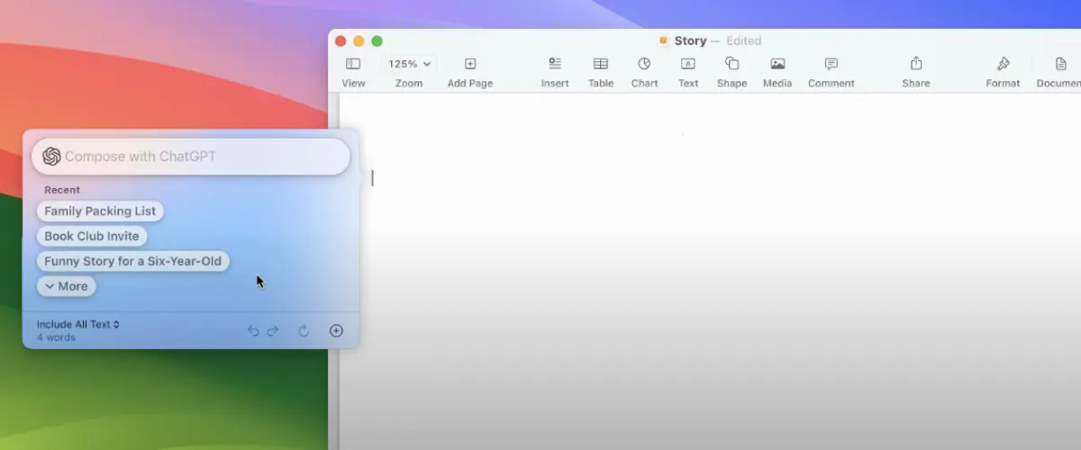 ChatGPT MacOS - Work integration - 05