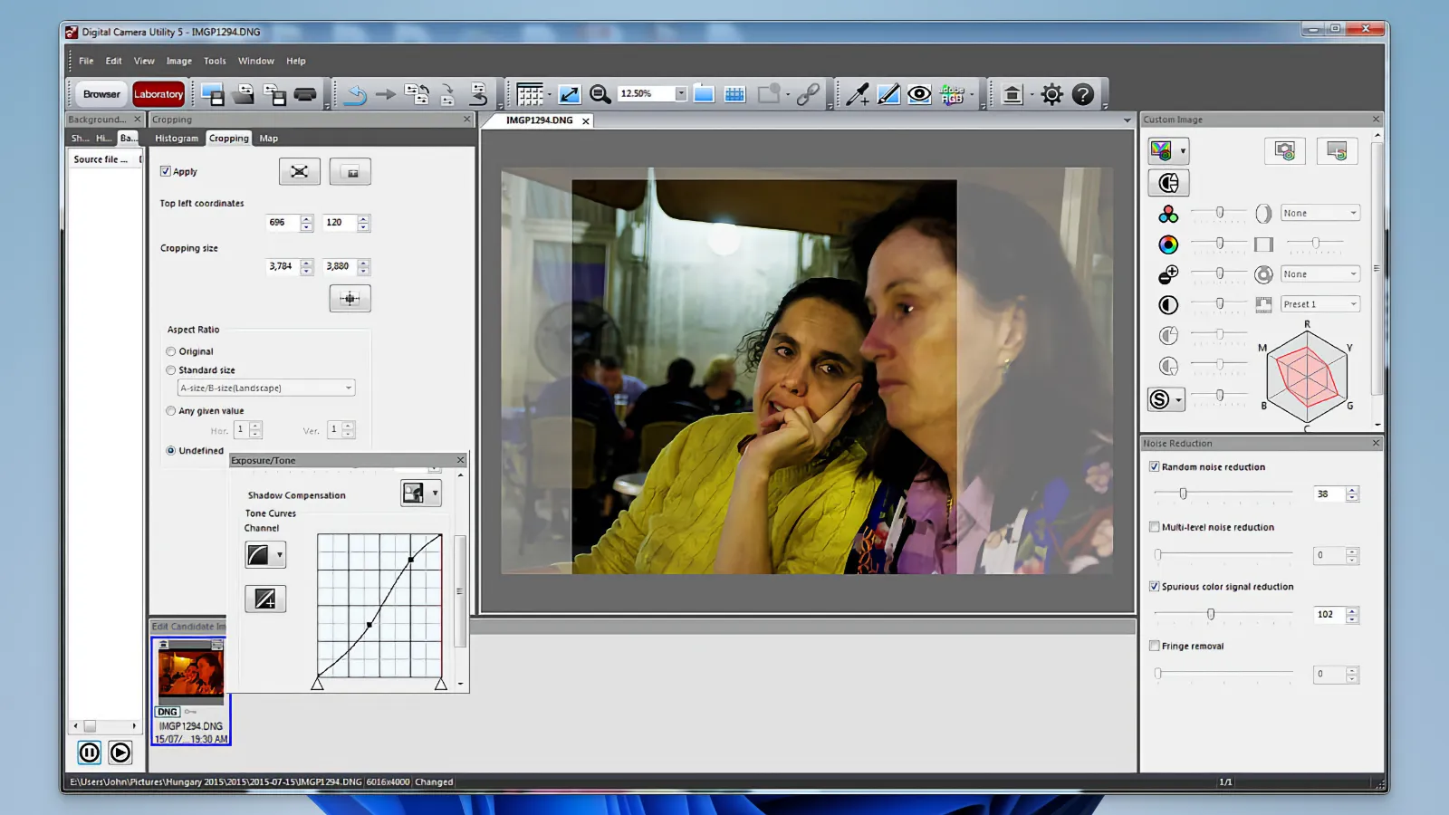 Pentax Digital Camera Utility 170 Pentax Digital Camera Utility - Advanced photo editing tools_02