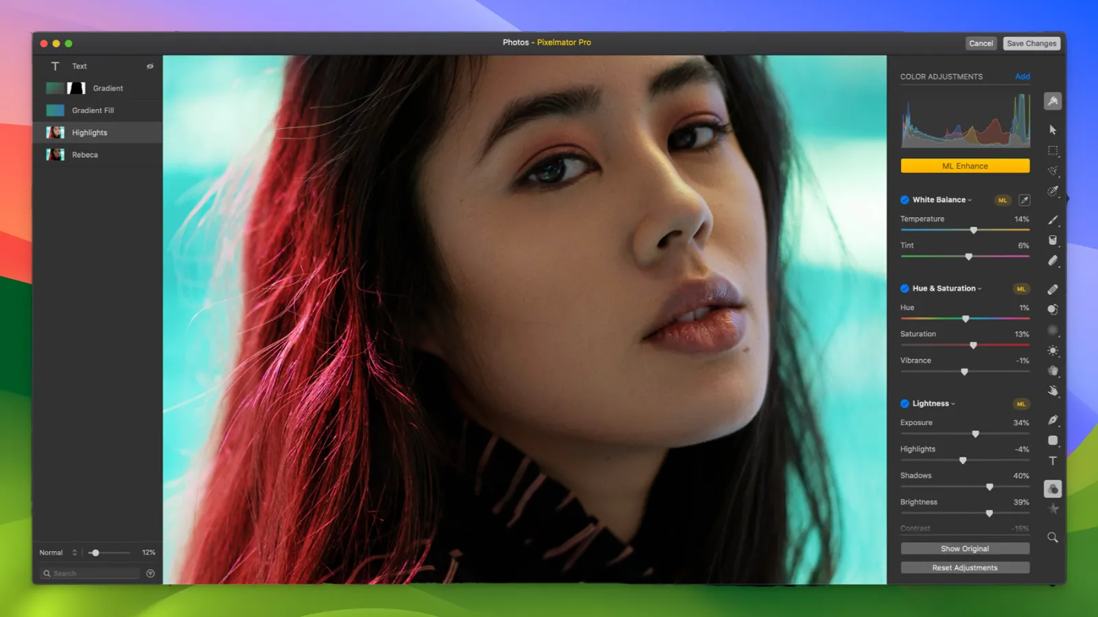 Pixelmator Pro - Intuitive user interface_01