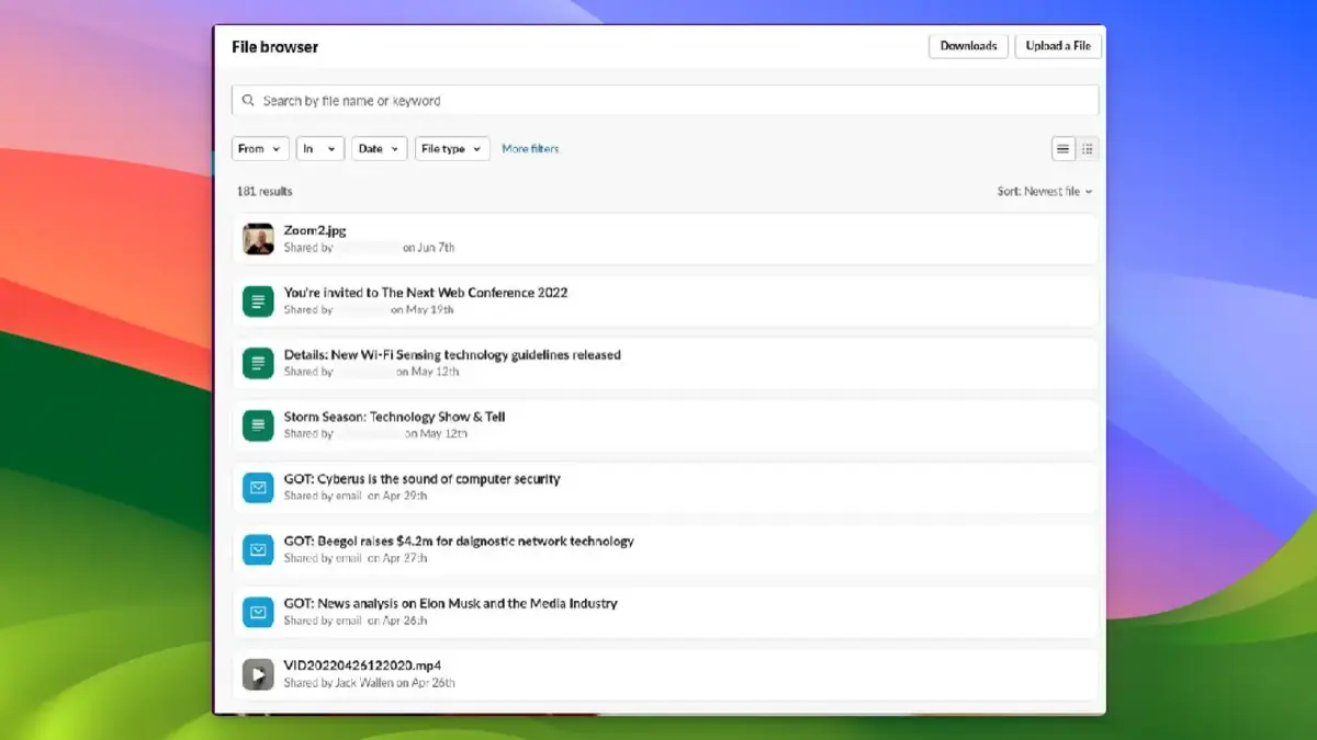 Slack - file sharing and search_02